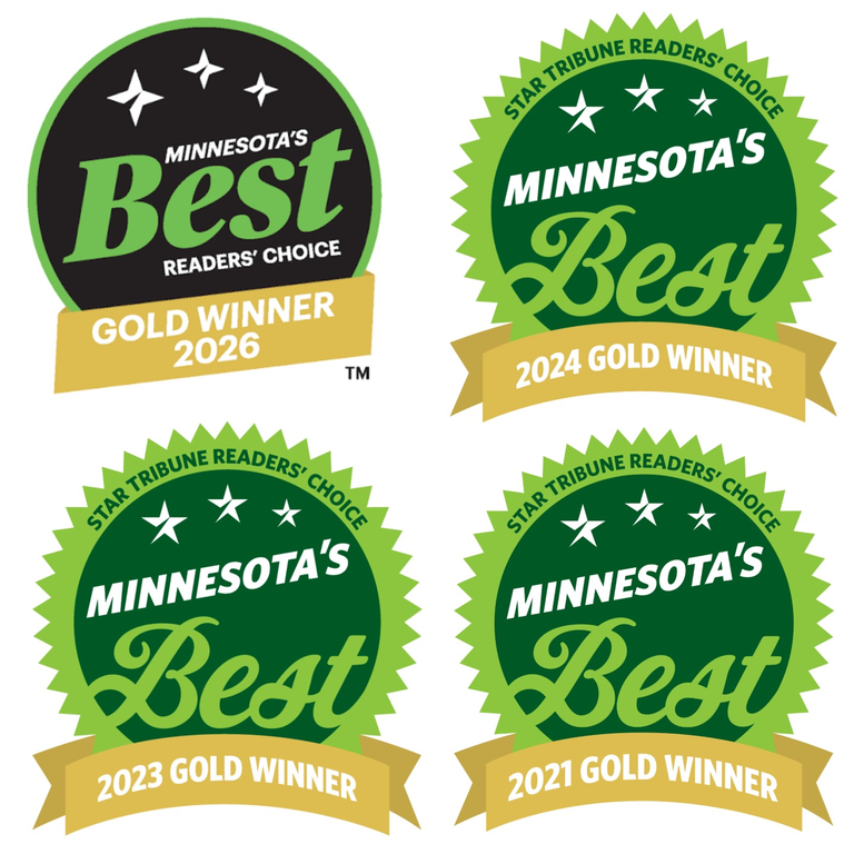 4× Minnesota’s Best Gold Winner