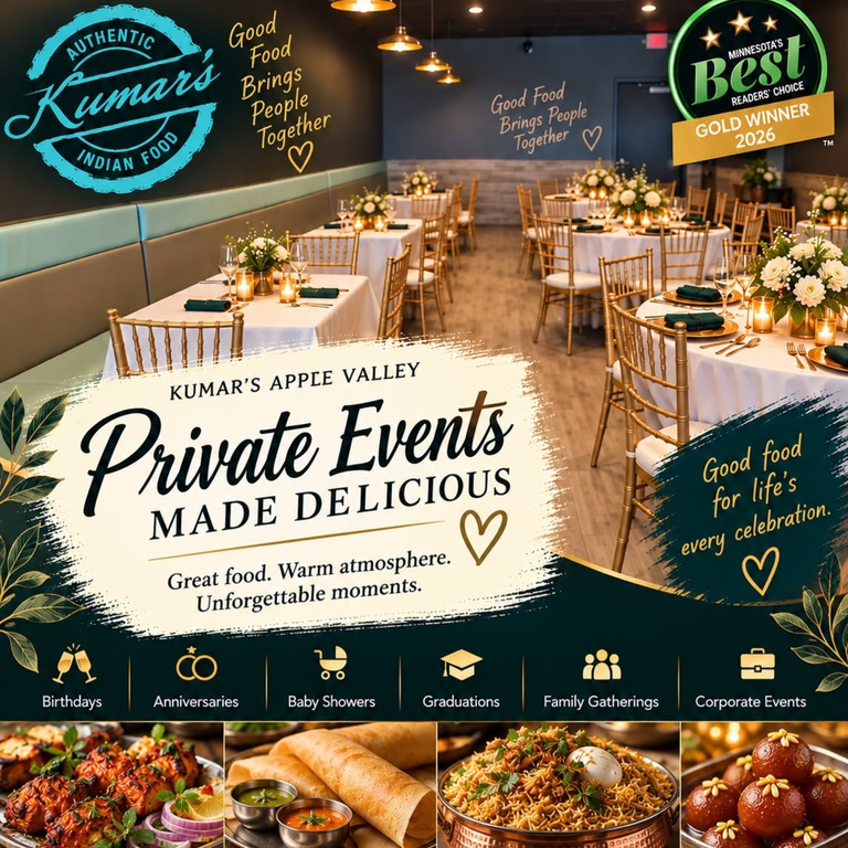 Host Your Next Celebration at Kumar’s