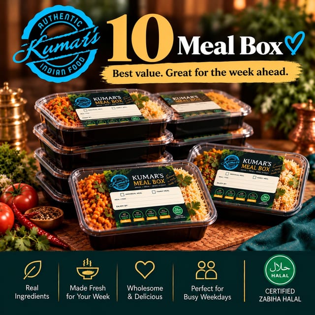 10 Meal Boxes.