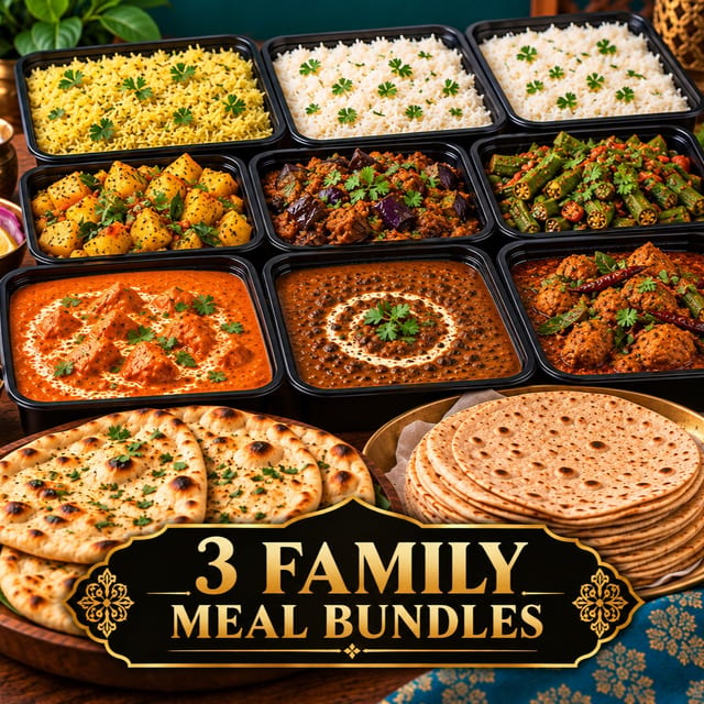 3 Family Meal Bundle.