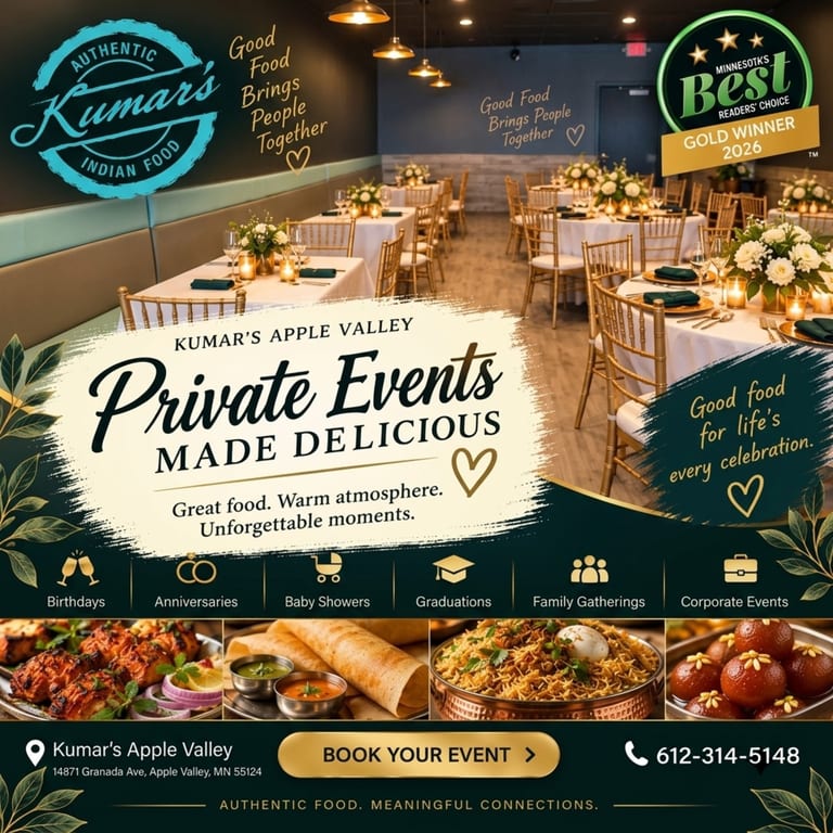 Private Events Made Delicious