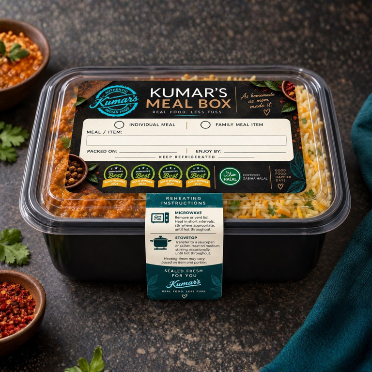 Kumar’s Weekly Meal Boxes