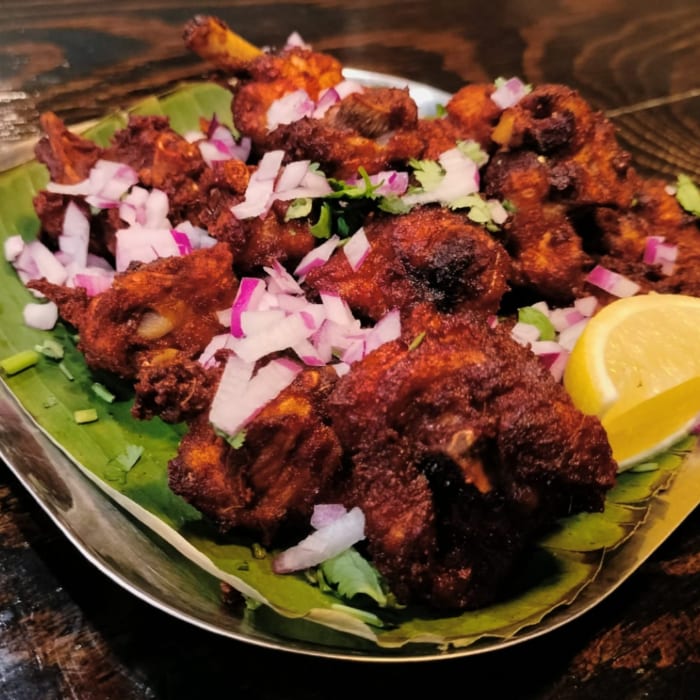 Chennai Chilli Chicken Bone-In [65].