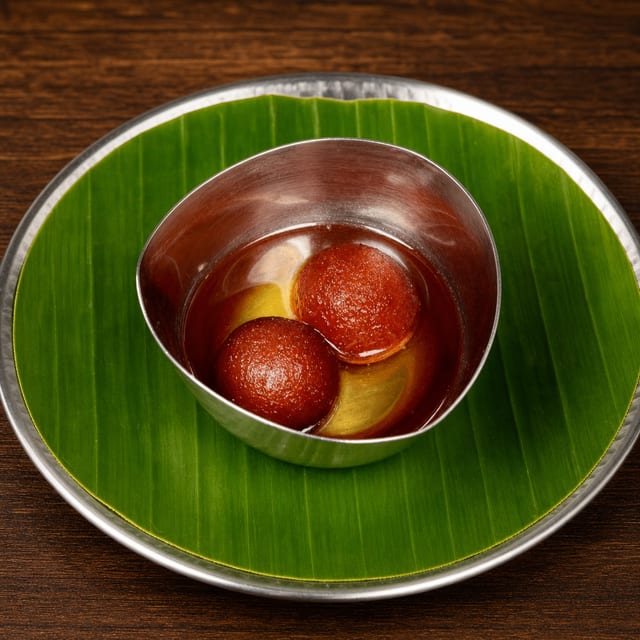 Gulab Jamun.