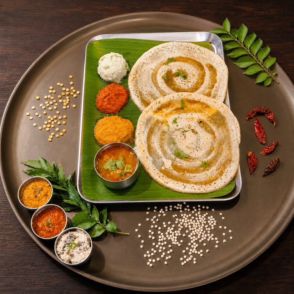 Kal Dosai, Sambar.