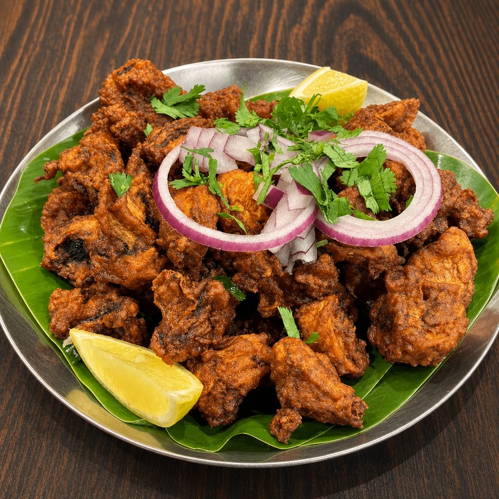 Chennai Chilli Mushroom [65].