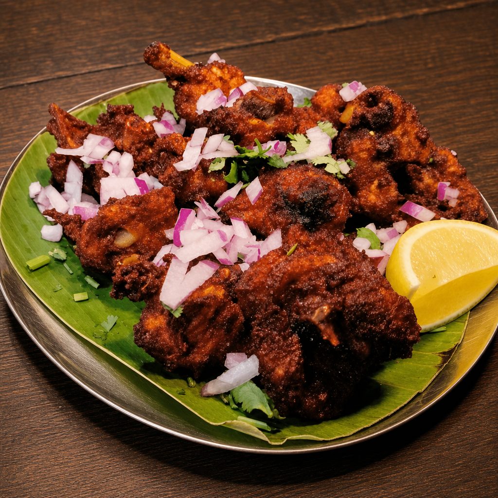 Chennai Chilli Chicken Bone-In [65].