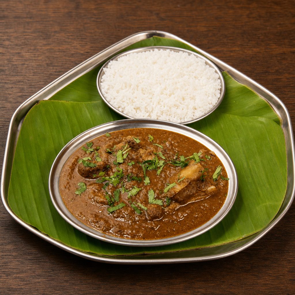 Mutton Kolambu.