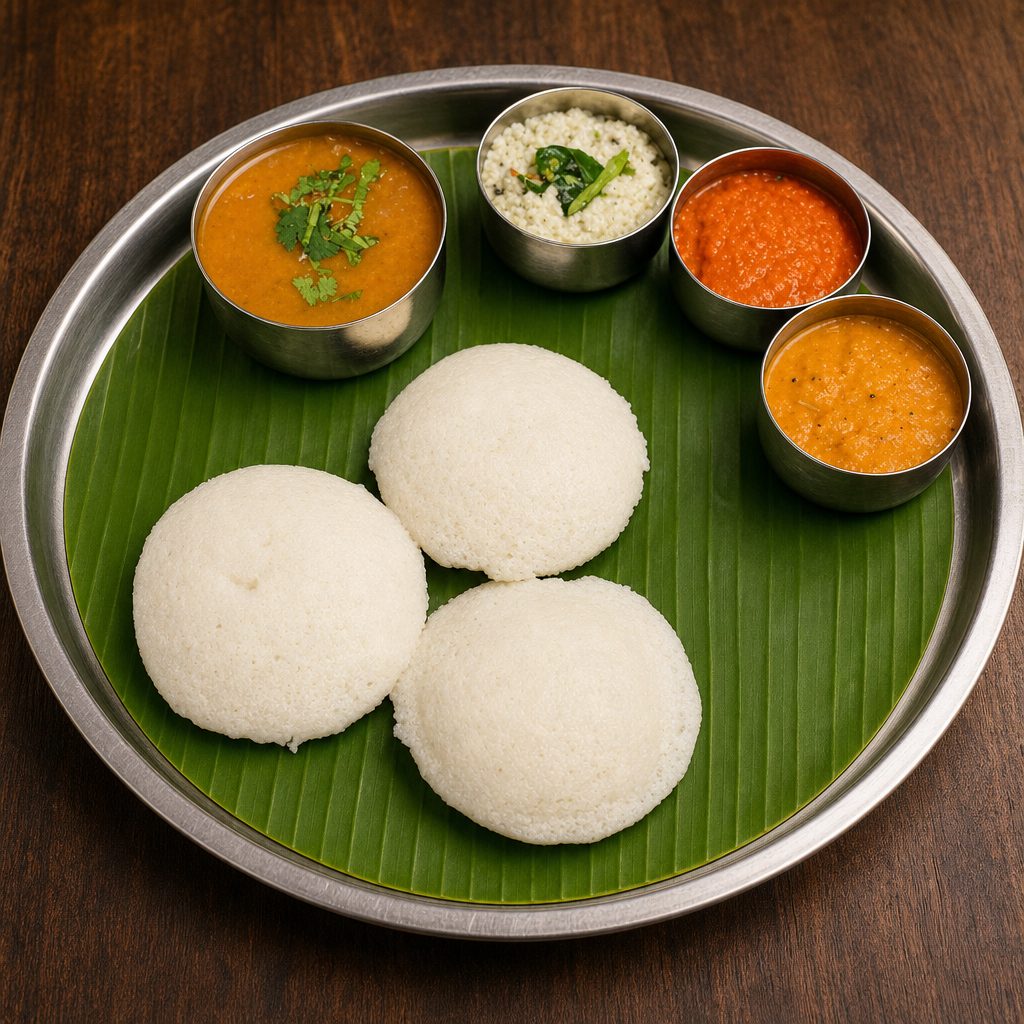 Idli Set (3 PCS).