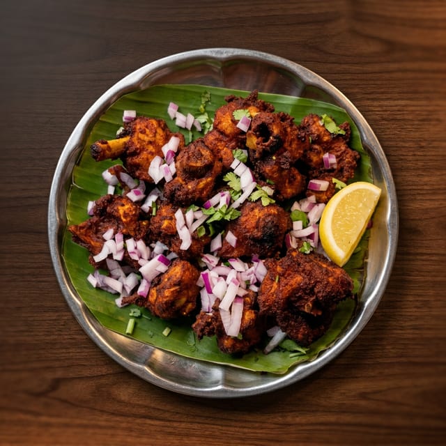 SIDE: Chennai Chilli Chicken - Bone In (8oz).