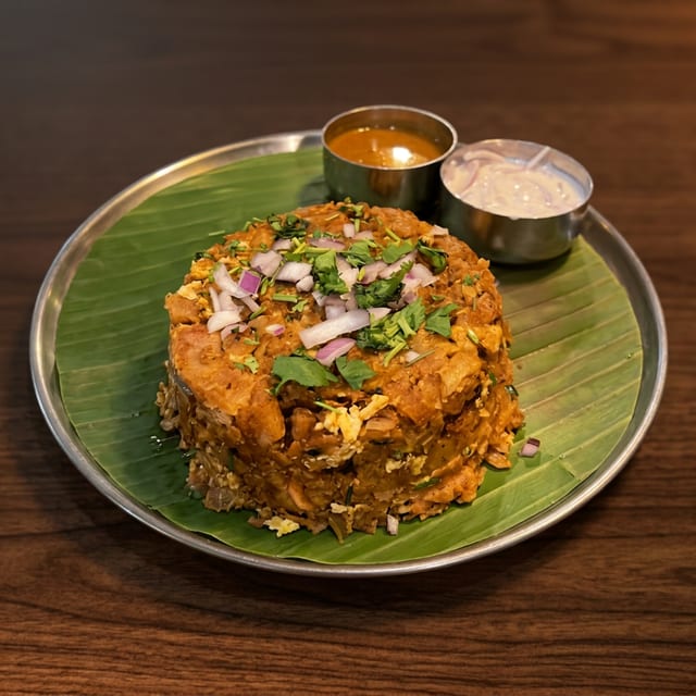 Mutton Kothu Parotta.